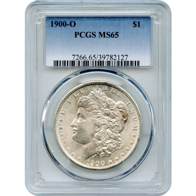 1900-O $1 Morgan Silver Dollar PCGS MS65