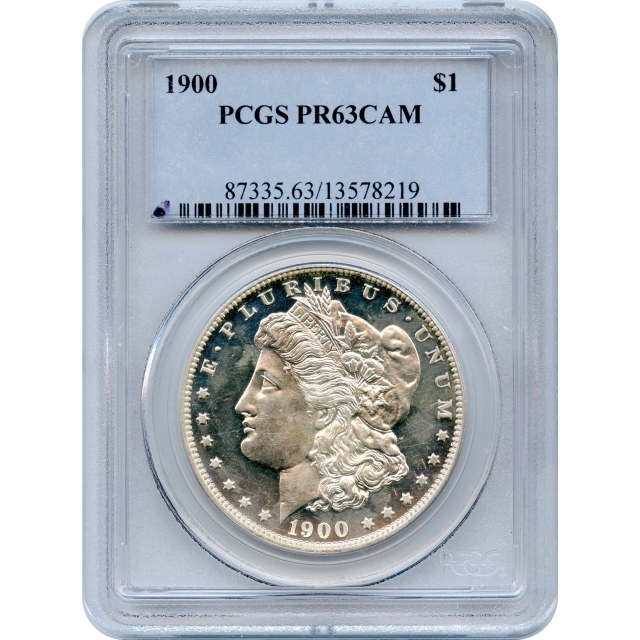 1900 $1 Morgan Silver Dollar PCGS PR63CAM
