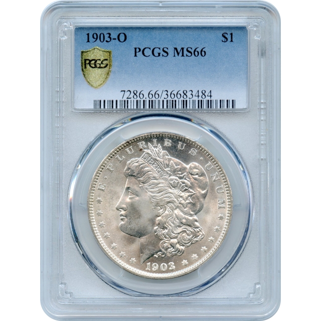 1903-O $1 Morgan Silver Dollar PCGS MS66
