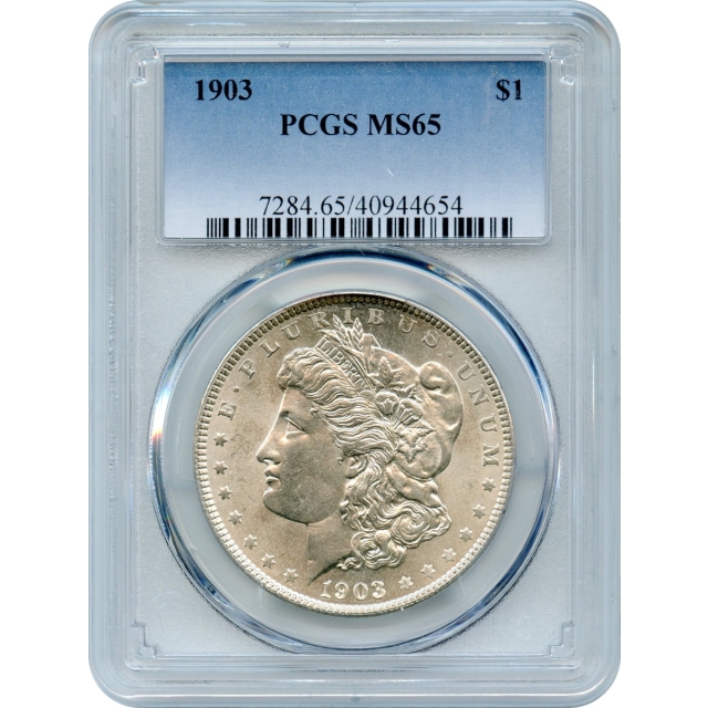 1903 $1 Morgan Silver Dollar PCGS MS65