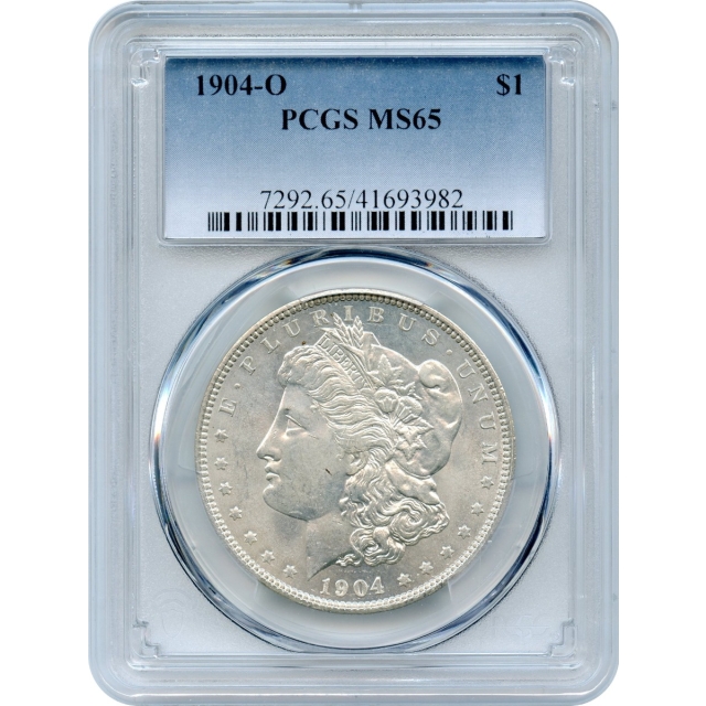 1904-O $1 Morgan Silver Dollar PCGS MS65