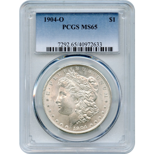 1904-O $1 Morgan Silver Dollar PCGS MS65
