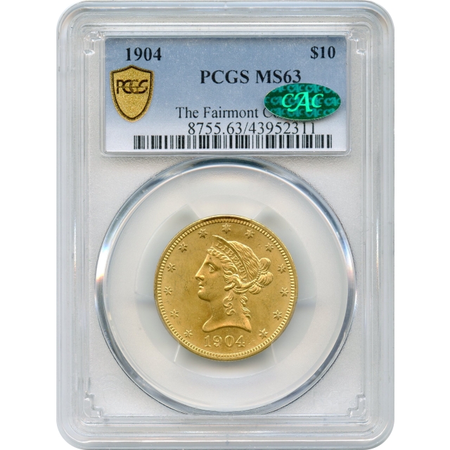 1904 $10 Liberty Head Eagle PCGS MS63 (CAC)