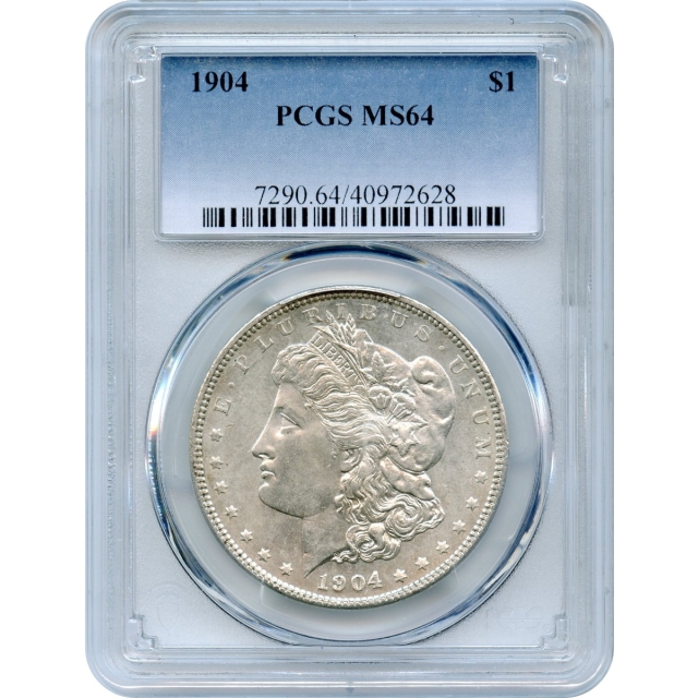 1904 $1 Morgan Silver Dollar PCGS MS64