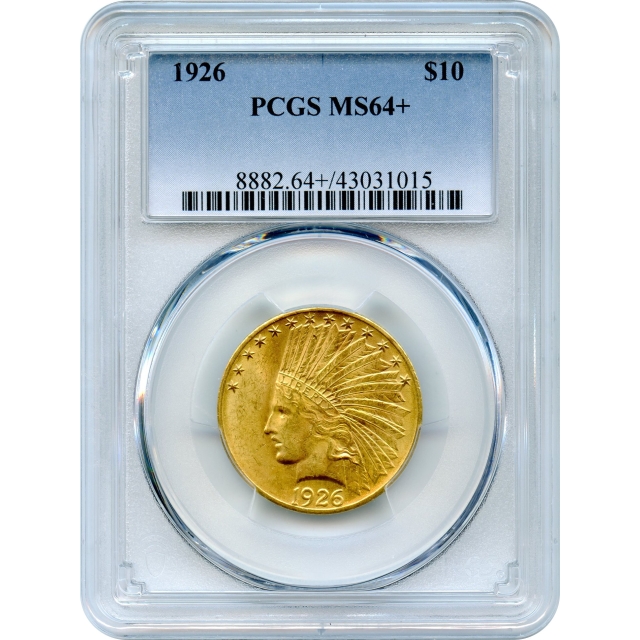 1926 $10 Indian Head Eagle PCGS MS64+