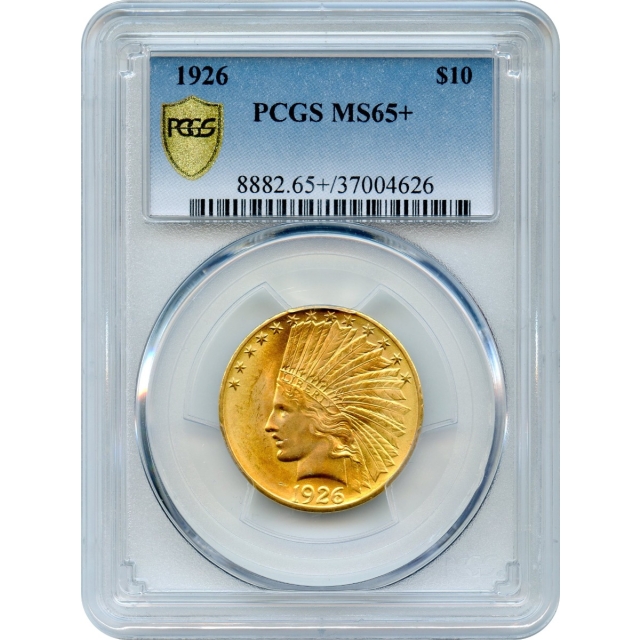 1926 $10 Indian Head Eagle PCGS MS65+