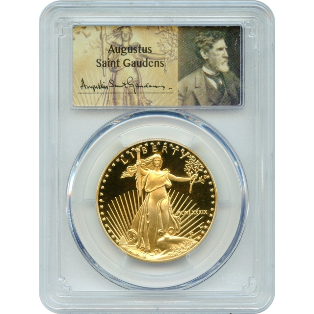 1989-W $50 Gold American Eagle 1oz PCGS PR70DCAM