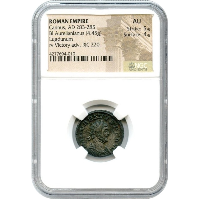 Ancient Rome - 283-285 AD Carinus BI Aurelianianus NGC AU