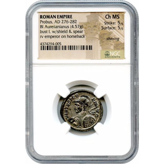 Ancient Rome - AD 276-282 Probus BI Aurelianianus NGC Choice MS